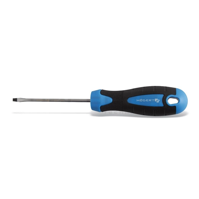 Slotted 6.5 x 38mm Hoegert HT1S010 screwdriver