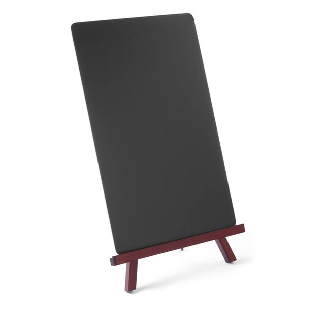 A blackboard on an easel