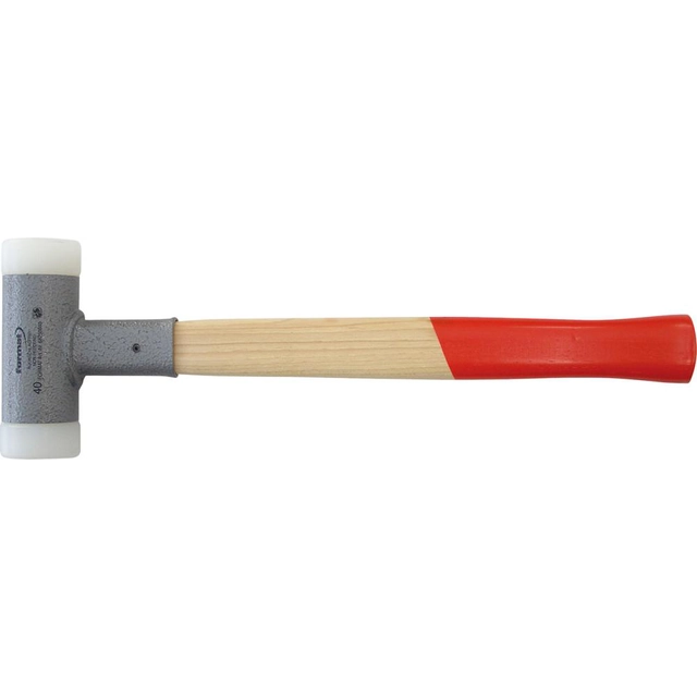 A hammer with a soft hammer, recoil-free 50mm FORMAT