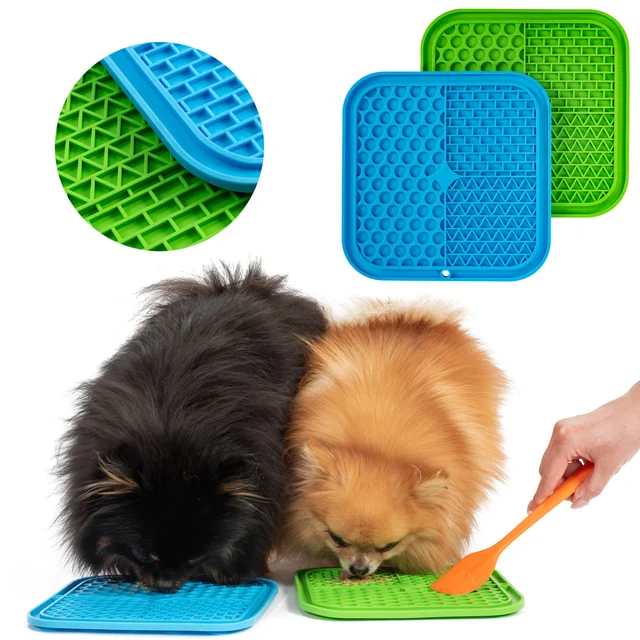 A set of anti-stress Lick Mats