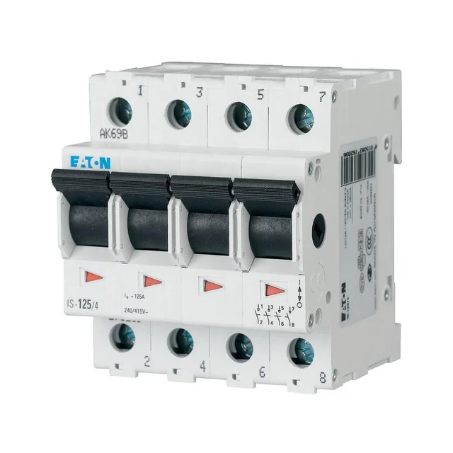 Eaton Rozłącznik modułowy 125A 4P HIS‑125/4 142835