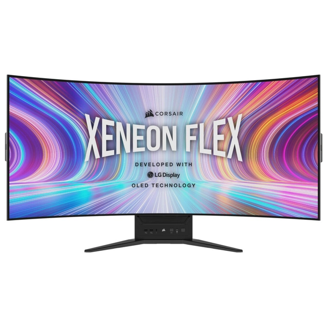 Corsair XENEON FLEX OLED monitor HDR10 AMD FreeSync Flicker free NVIDIA G-SYNC