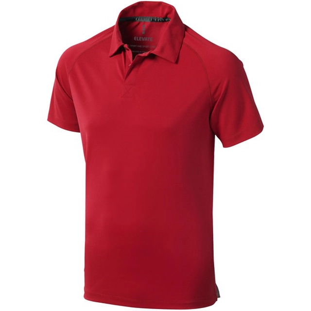 Ottawa cool fit men's polo shirt - Red with icing effect / 3XL