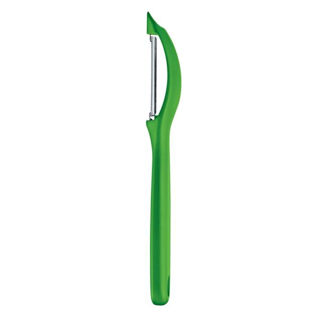 Victorinox Swiss Classic Universal peeler, serrated blade, green