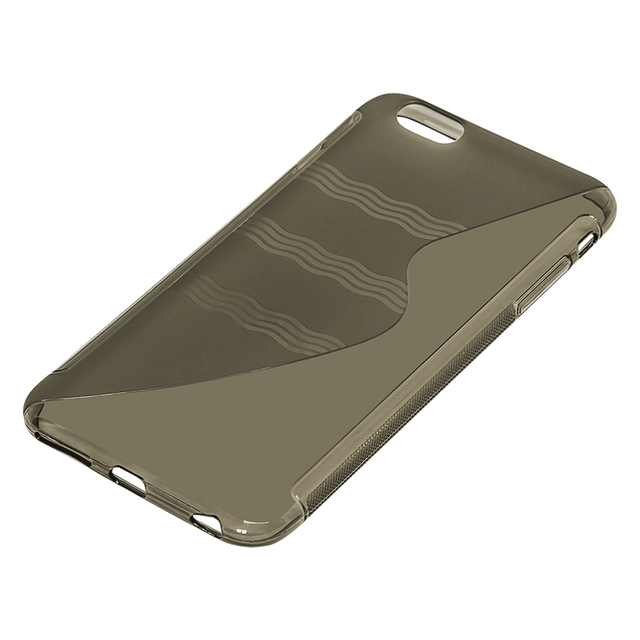 iPhone case 6 6s Plus gray "S"