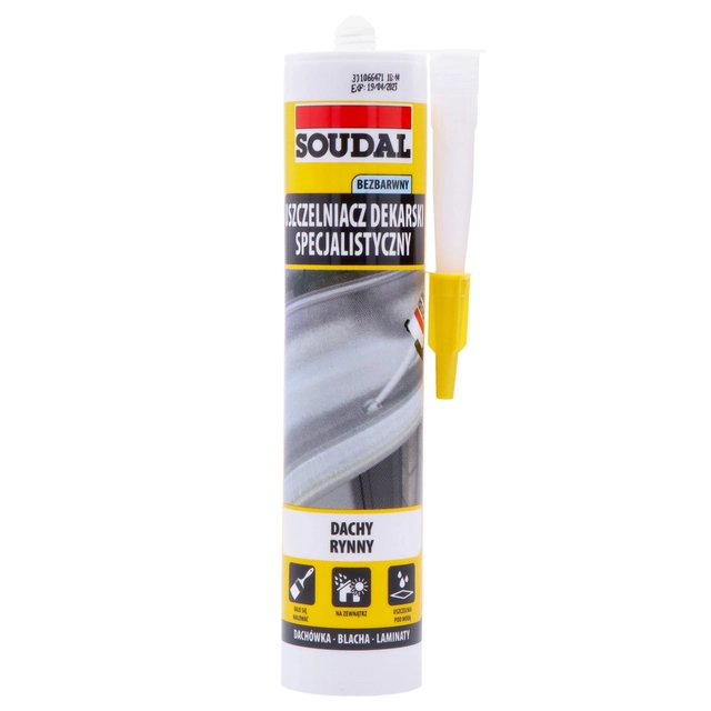 Specialist roofing sealant 280ml colorless