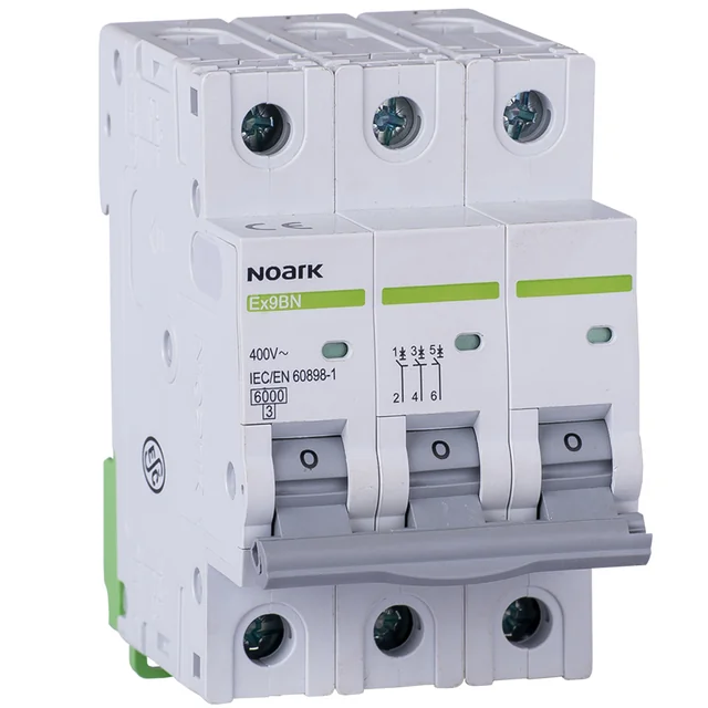 AC Circuit Breaker NOARK Ex9BN 3P 3F B25A