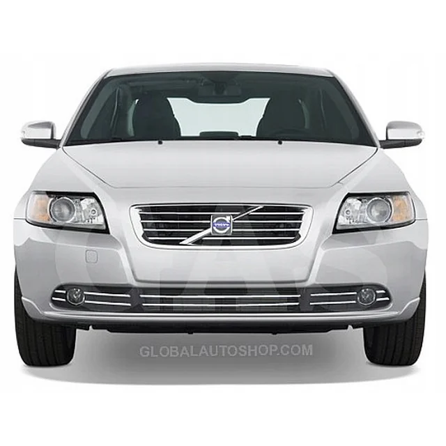 Volvo S40 - Chrome Strips Grill Bumper Dummies Tuning