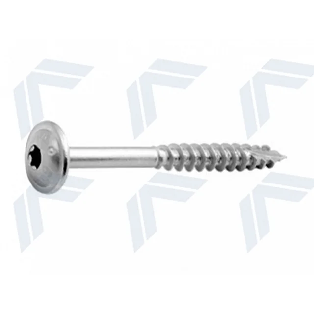 Carpentry disc screw 8x60 A2 AISI304 TORX