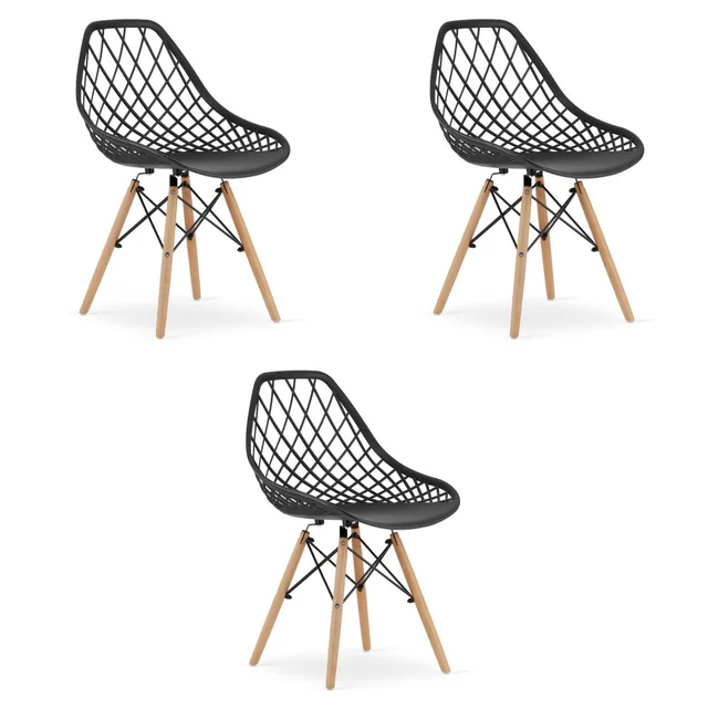 SAKAI chair - black x 3