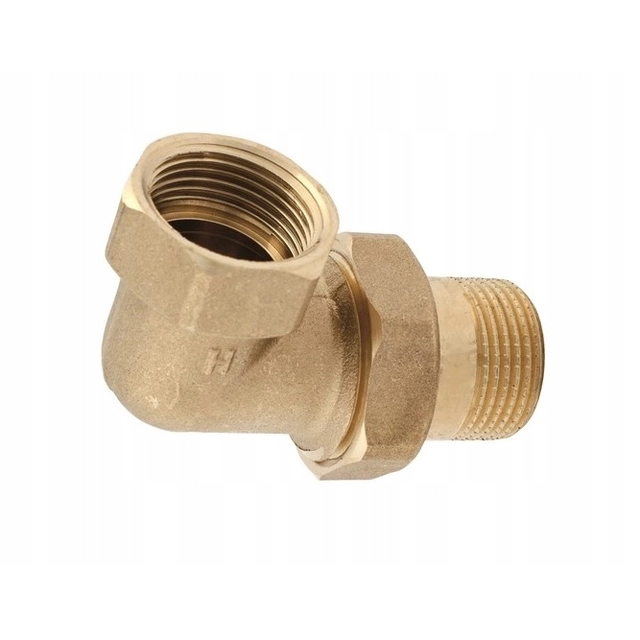 BRASS ANGLE FITTING 5/4 O-RING SEAL