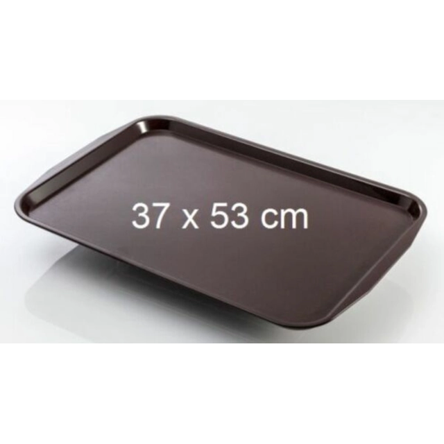 ABS self-service tray 37 x 53 cm * brown *