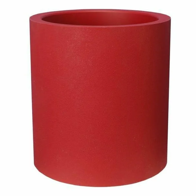 Flowerpot Riviera Red recycled 50 cm