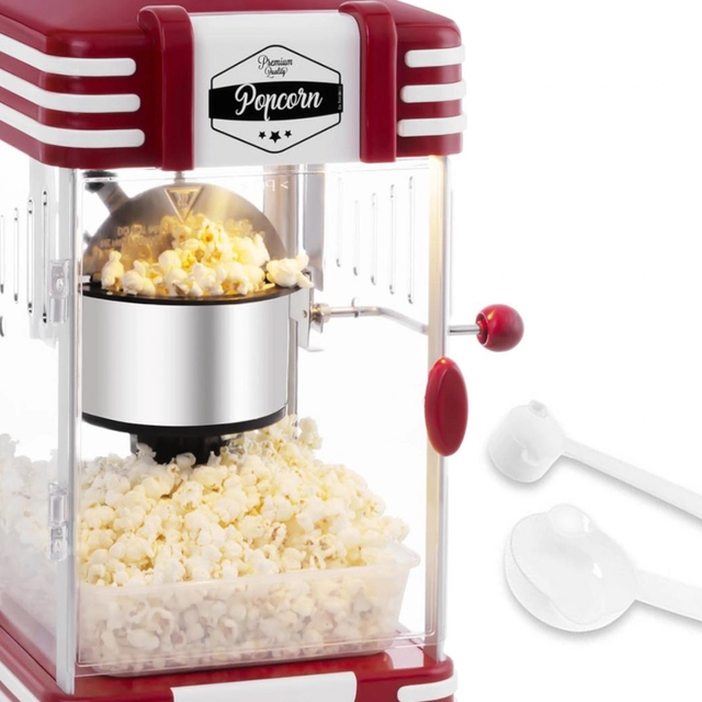 Homemade popcorn maker RETRO Bredeco BCPK-300-WR 300W