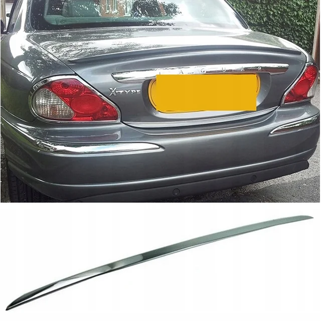 JAGUAR X-TYPE - CHROME STRIP Chromed on the lid