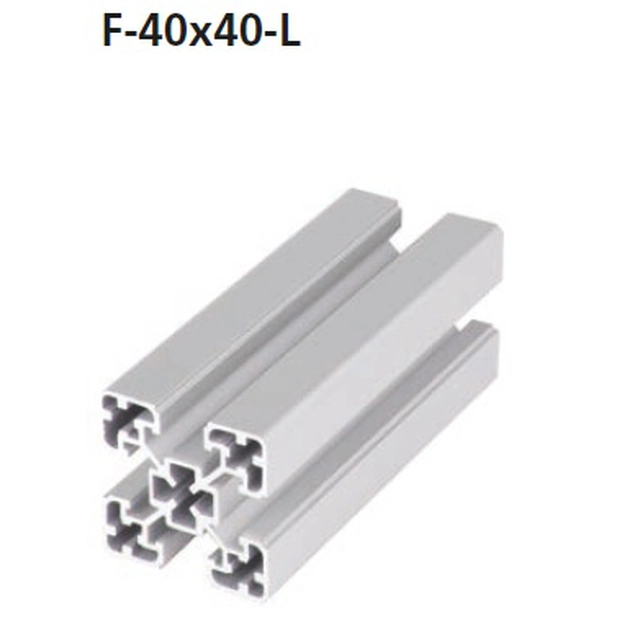 Aluminum profile F 40x40-L