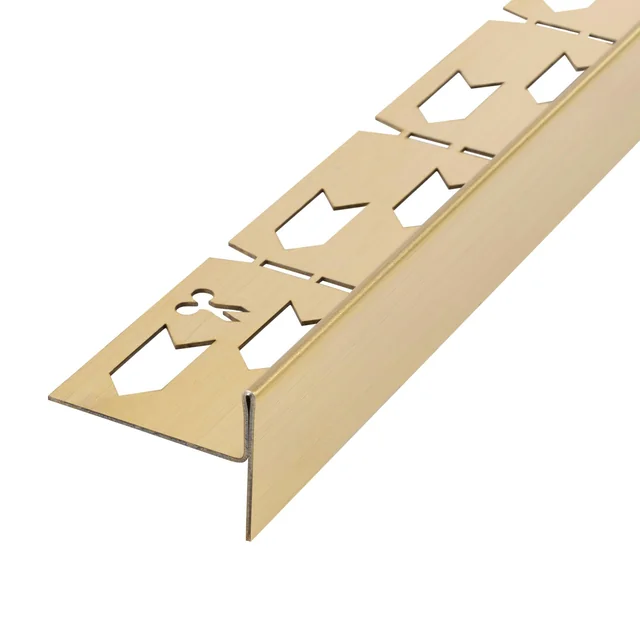 Shower tray slope 120cm Brushed Gold