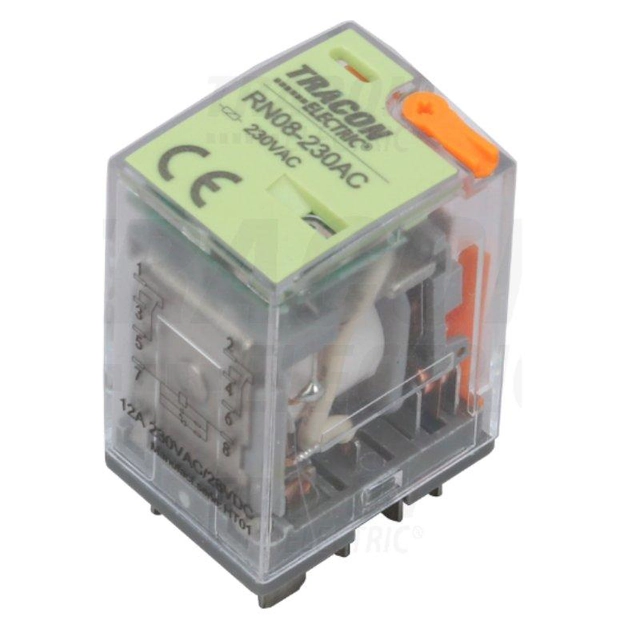 Miniature Power Relay RN08 2P 24V AC