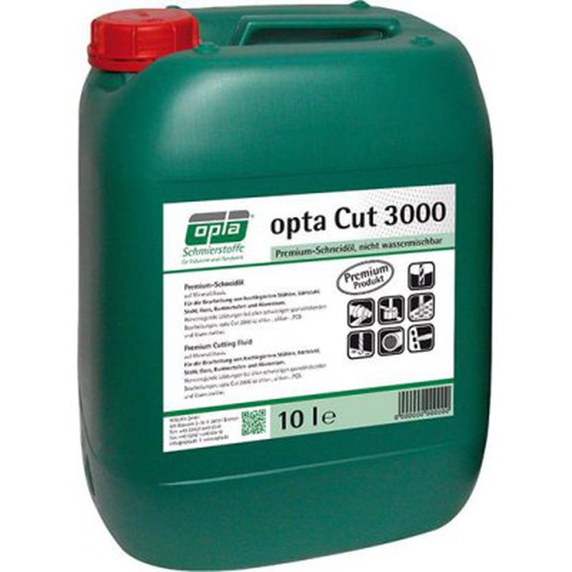 Premium cutting oil Cut 3000 10l OPTA