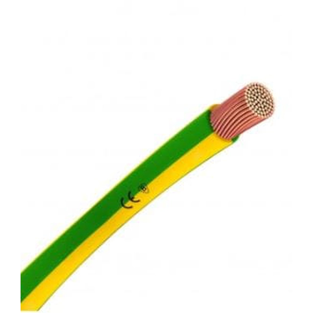 Grounding cable LGY 6.0 ŻO H07V-K Single-core cable flexible 450/750V