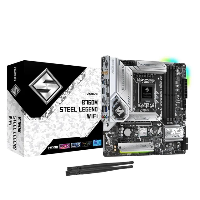 MB B760 S1700 MATX/B760M STEEL LEGEND WIFI ASROCK