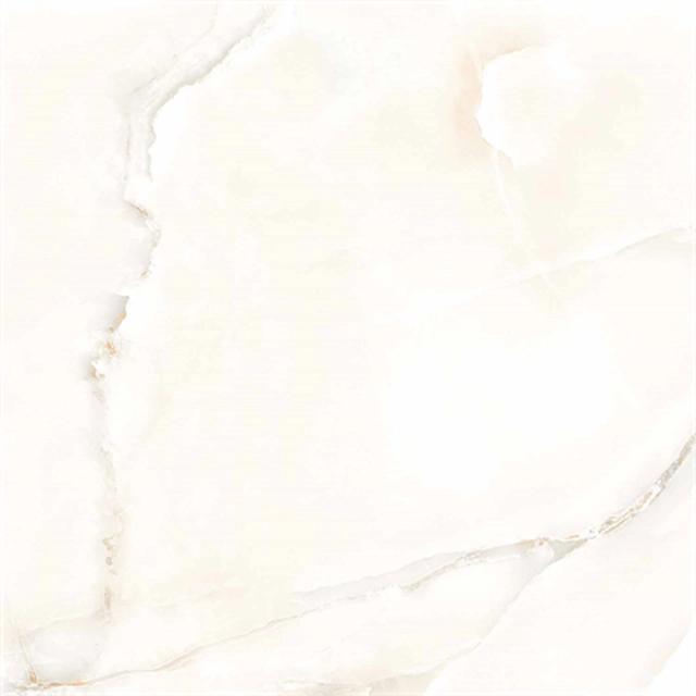 Glazovaná kamenná hmota dlaždice FOUR TILE, White Onyx, rektifikovaná, leštěná, spl. bílá, 600x600mm