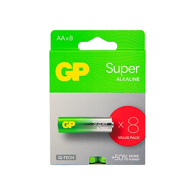 AA-Alkalibatterie 1.5 LR6 GP SUPER