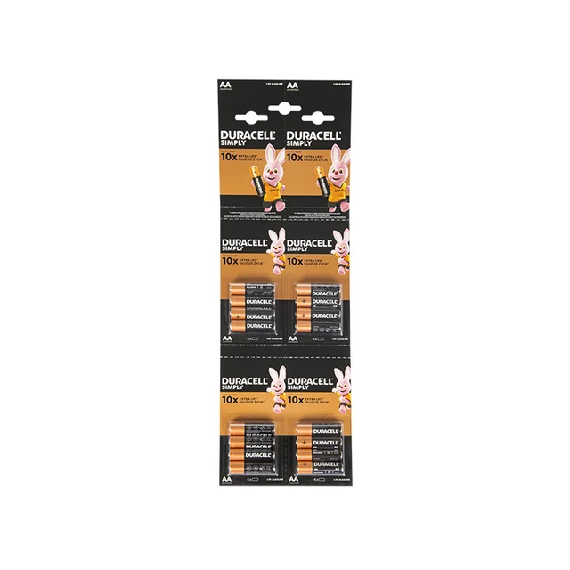 AA-alkalinebatterij 1.5 DURACELL 16szt