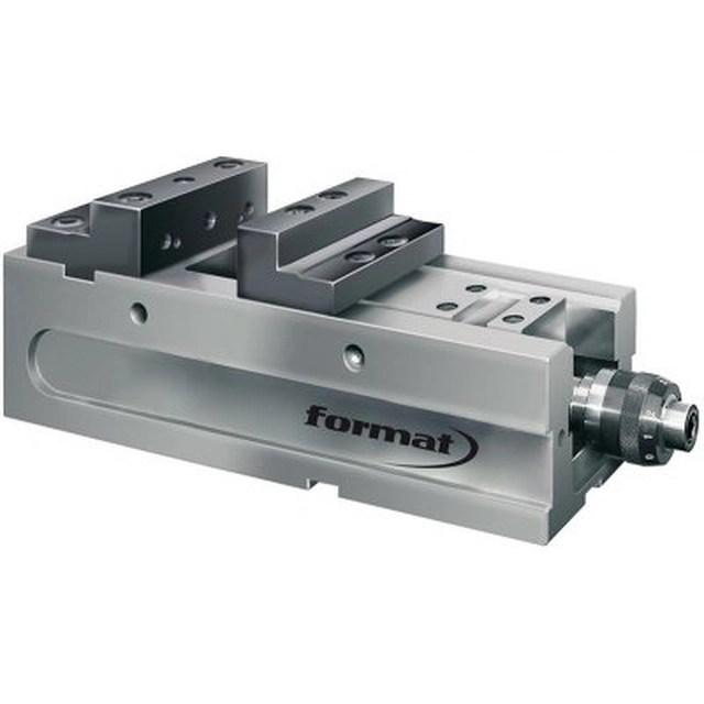 Compact vice NC FKG-L 160mm stepped jaws FORMAT