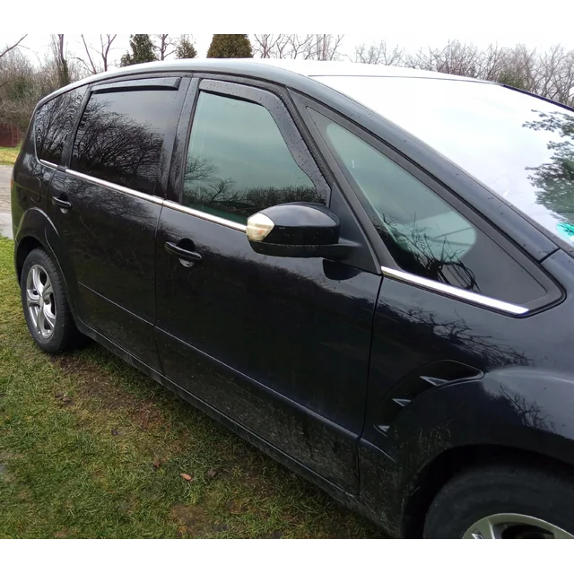 FORD S-MAX - CHROME MOLDINGS WINDOW SIDE DOOR