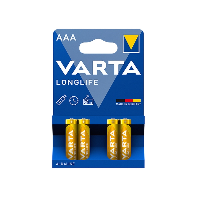 AAA alkaliskt batteri 1.5 LR3 Varta