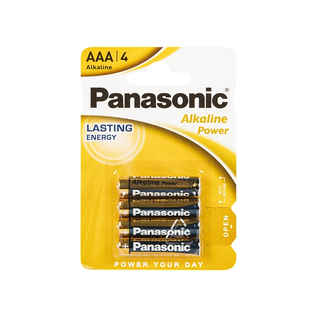 AAA alkalna baterija 1.5 LR3 Panasonic 4szt.