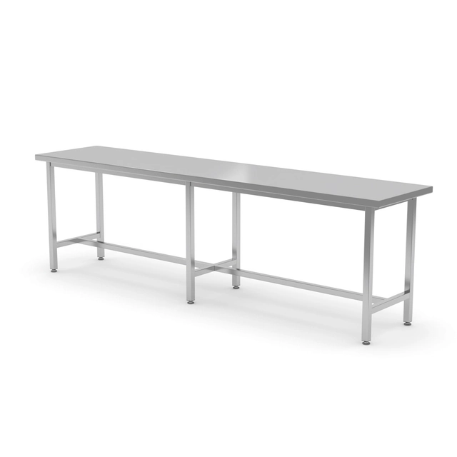 Strengthened central table without a shelf | 2400x700x850 mm