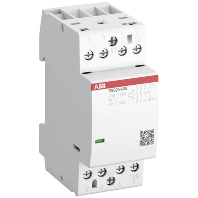 ABB - 1SAE231111R0622, 4-biegunowy contactor instalación - Contactor: 4-pole instalación, ESB25-40N-06 25A 230V