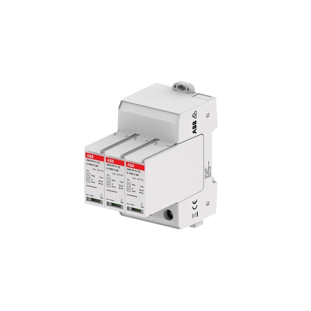 ABB DC afleder OVR PV T1-T2 5-1000 QS,3P