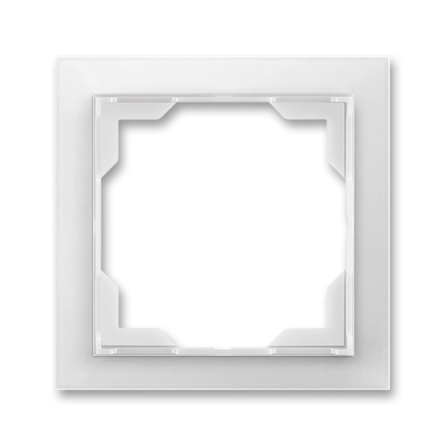 ABB Single frame, ice white, ABB Neo 3901M-A00110 01 3901M-A00110 01 3901M-A00110 01
