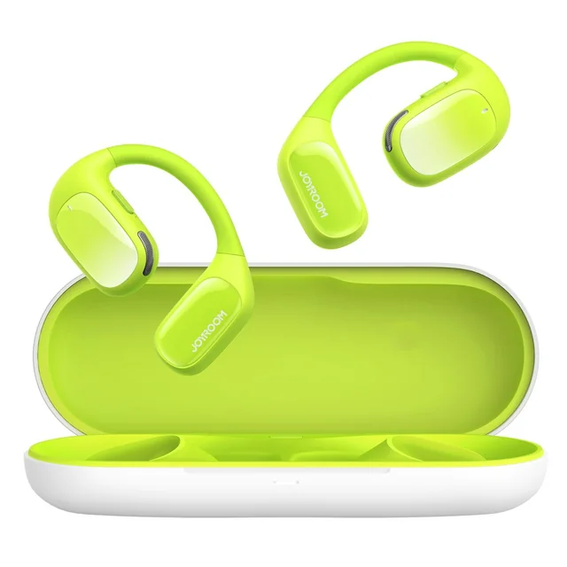 Åbenfri JR-OE1 trådløse on-ear hovedtelefoner, grønne