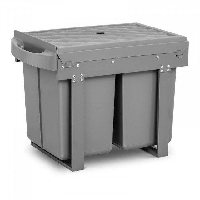 Abfallbehälter für Schrank - 2 x 20 l FROMM_STARCK 10260200 STAR_BIN_31