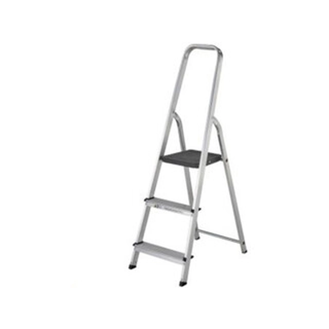 Abru household stepladder Number of steps: 3 pcs | Podium height: 0,6 | Aluminum