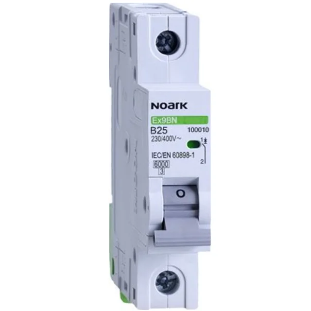 AC-Leistungsschalter NOARK Ex9BN 1P 1F B25A