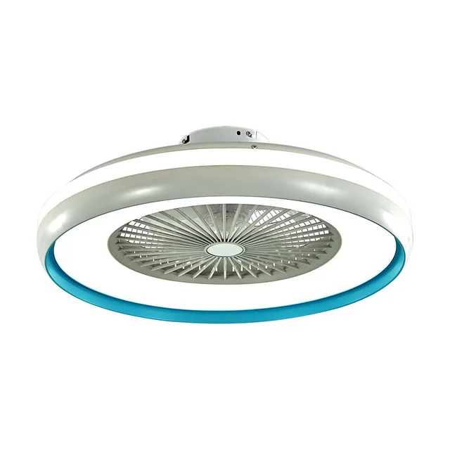 AC motor ventilatorja - bel + moder obroč - 45 vatov - 3000 lumnov - 3IN1