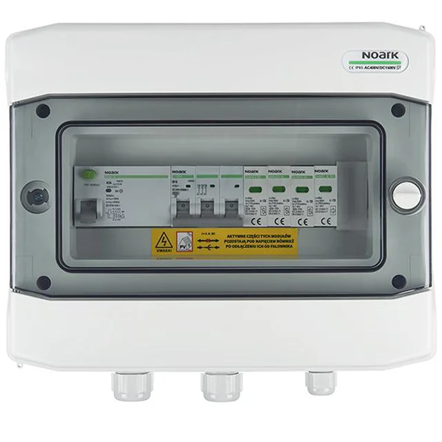 AC разпределителна уредба 3F B16 SPD T2 RCD 40A 300mA