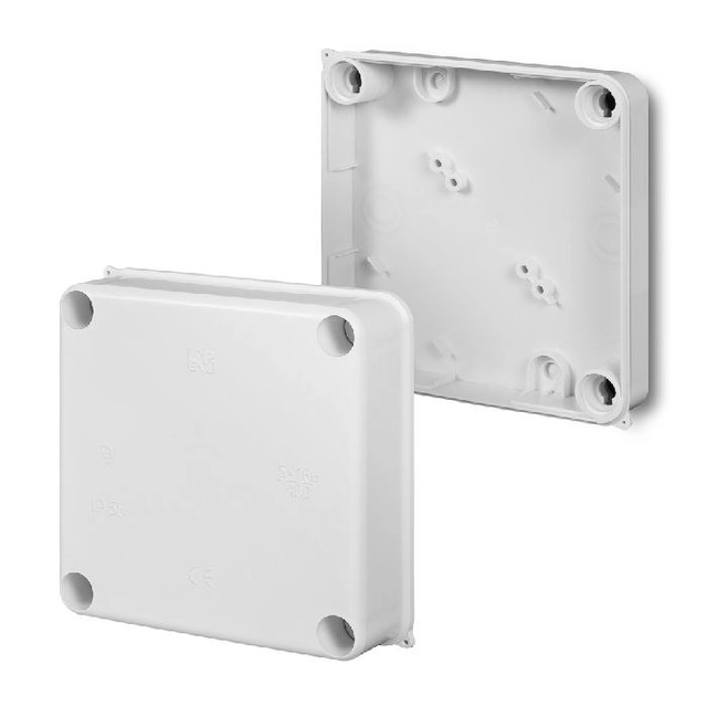 Surface-mounted box PK-1 IP55 130x130x61 EP-Lux