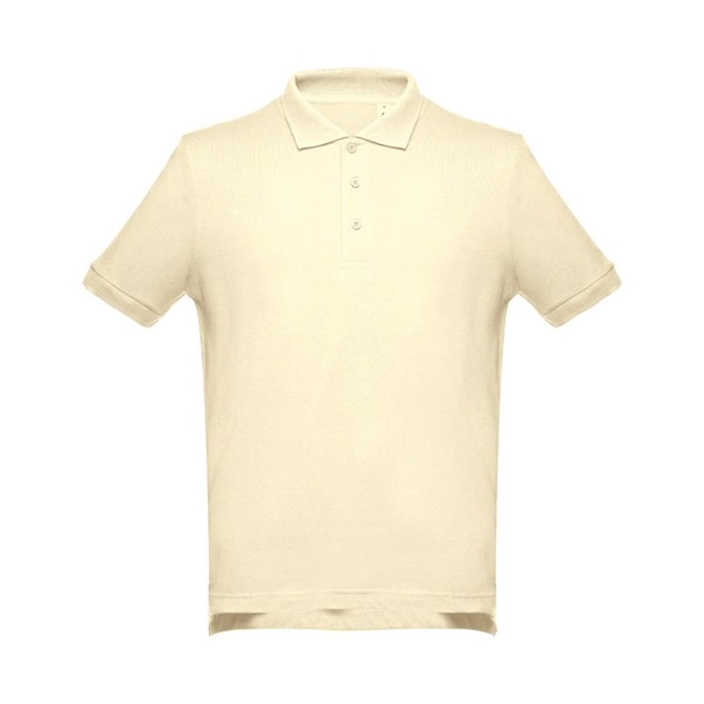 THC ADAM.Men's polo shirt - Pastel Yellow / L