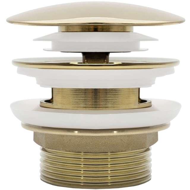 Universal bathtub stopper Klik-Klak Rea Golden