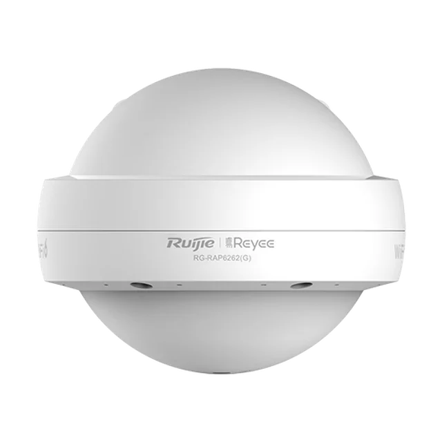 Acces Point exterior AX1800 Dual-Band, Wi-Fi 6, 2x GE, PoE IN, Cloud Management - Ruijie RG-RAP6262(G)