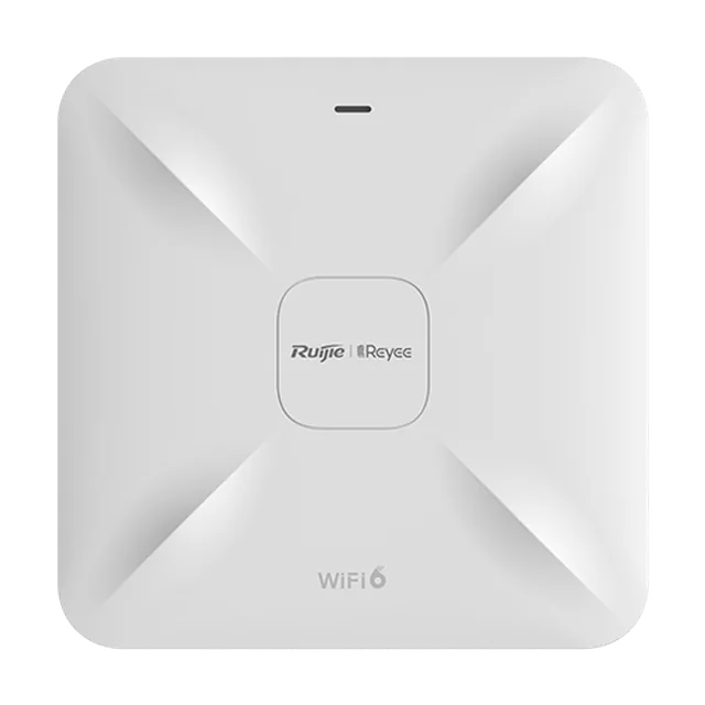 Access Point Trådløst AX3200 Dual-Band, Wi-Fi 6, 1x RJ45 2.5G, 1x RJ45 1G, PoE IN, Cloud Management - Ruijie % p8/%