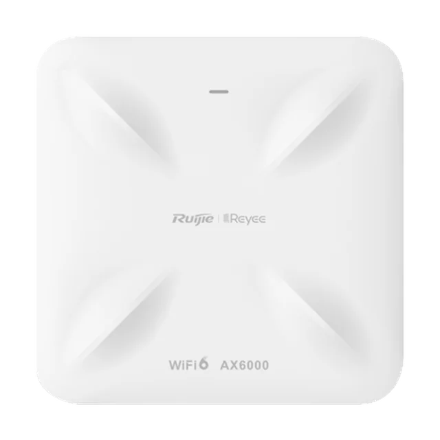 Access Point Trådløst AX6000 Dual-Band, Wi-Fi 6, 2x RJ45 2.5G, PoE IN, Cloud Management - Ruijie RG-RAP2260(H)