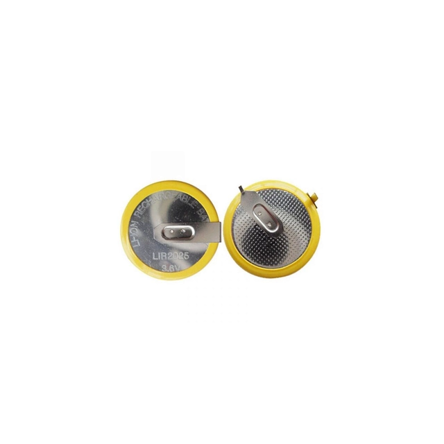 Accu CR2025 lithium 3,6V diameter 20mm x h 2,5mm LIR2025