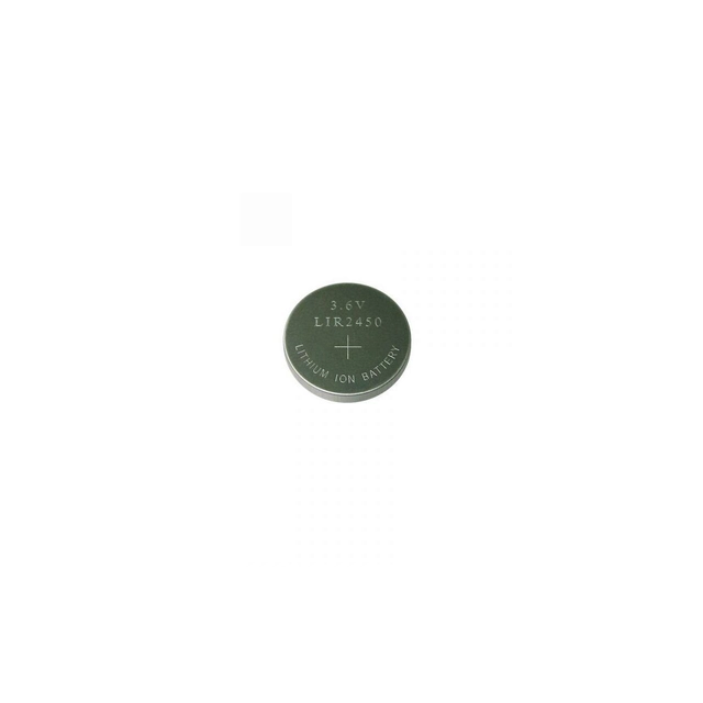 Accumulateur CR2450 lithium 3,6V diamètre 24mm x h 5,0mm LIR2450